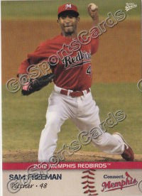 2012 Memphis Redbirds Sam Freeman