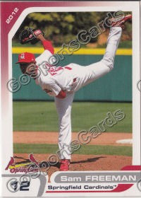 2012 Springfield Cardinals Sam Freeman