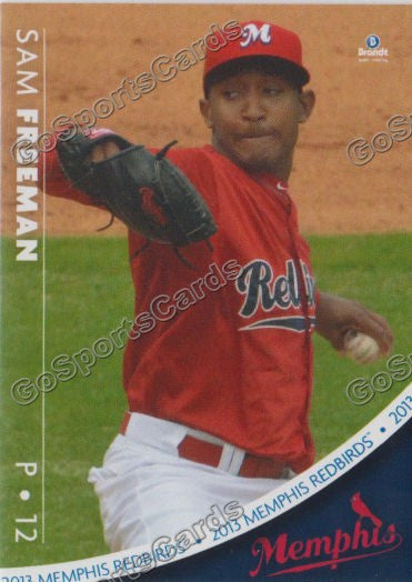 2013 Memphis Redbirds Sam Freeman