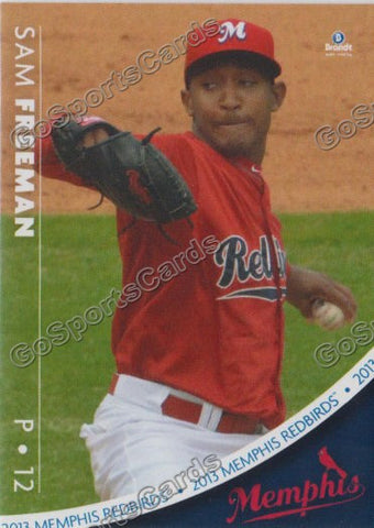 2013 Memphis Redbirds Sam Freeman