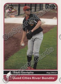 2012 Quad Cities River Bandits Sam Gaviglio