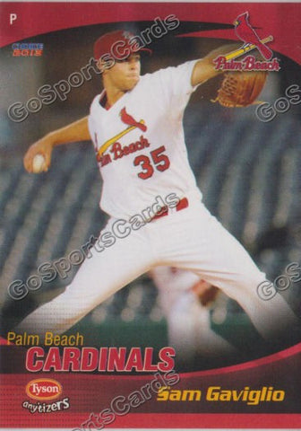 2013 Palm Beach Cardinals Sam Gaviglio