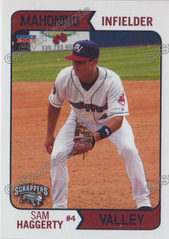 2015 Mahoning Valley Scrappers Sam Haggerty