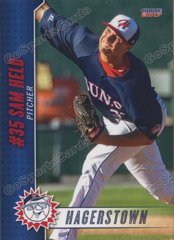 2017 Hagerstown Suns Sam Held
