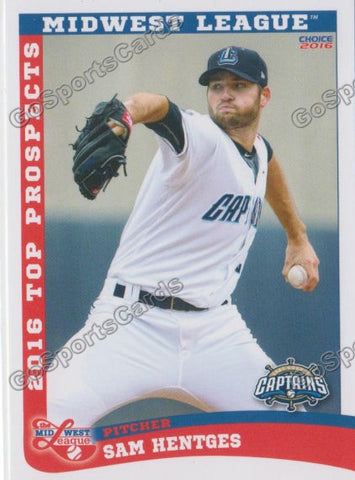 2016 Midwest League Top Prospect Sam Hentges