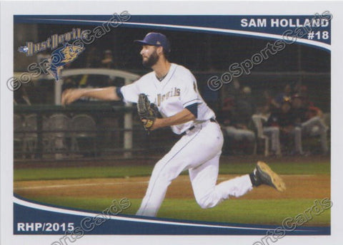 2015 Tri City Dust Devils Sam Holland