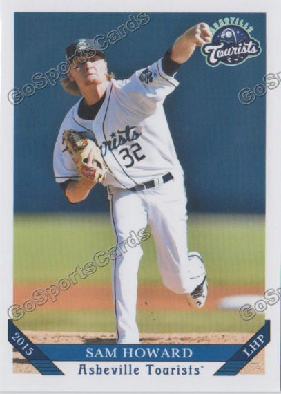 2015 Asheville Tourists Sam Howard