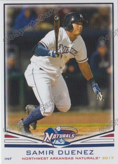 2017 Northwest Arkansas Naturals Samir Duenez