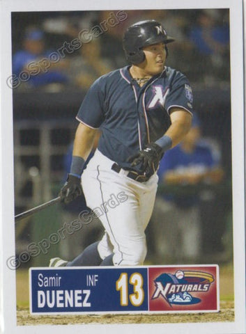 2018 Northwest Arkansas Naturals Samir Duenez