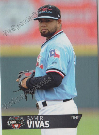 2018 Hickory Crawdads 2nd Samir Vivas