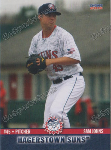 2015 Hagerstown Suns Sam Johns