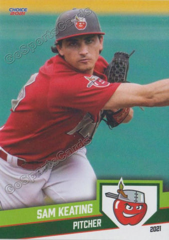 2021 Fort Wayne TinCaps Sam Keating