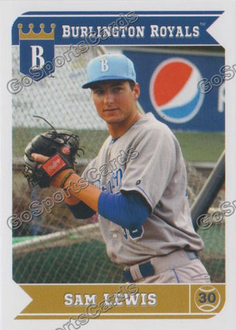 2013 Burlington Royals Sam Lewis