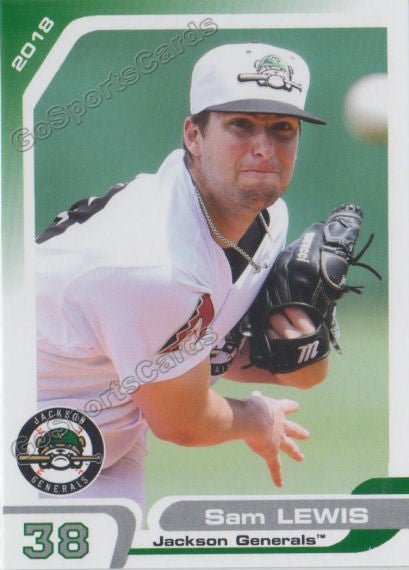 2018 Jackson Generals Sam Lewis