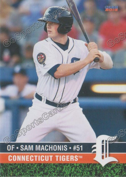 2016 Connecticut Tigers Sam Machonis