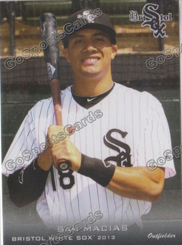 2013 Bristol White Sox Sam Macias