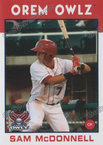 2016 Orem Owlz Sam McDonnell