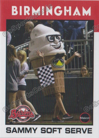 2016 Birmingham Barons Sammy Soft Serve Mascot