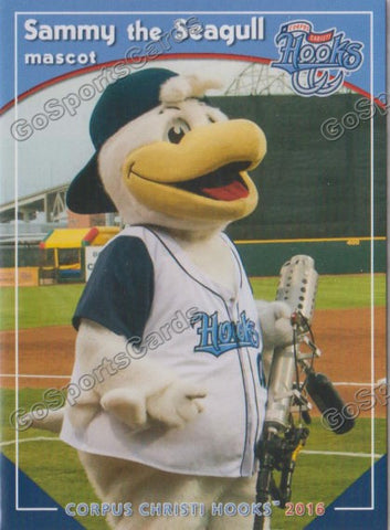 2016 Corpus Christi Hooks Sammy the Seagull Mascot