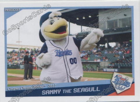 2017 Corpus Christi Hooks Sammy The Seagull Mascot