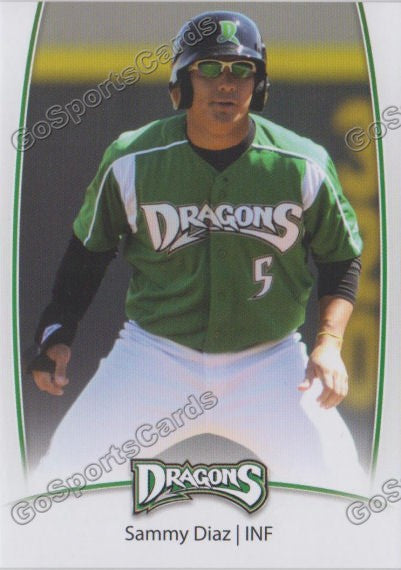 2014 Dayton Dragons Sammy Diaz