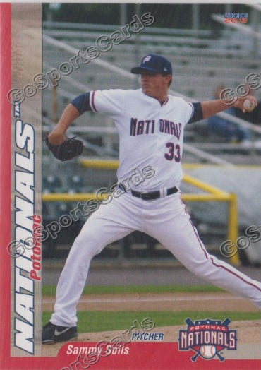 2013 Potomac Nationals Sammy Solis