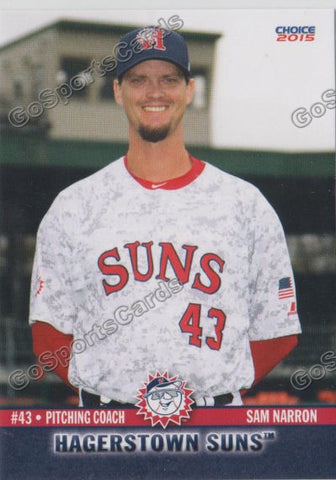2015 Hagerstown Suns Sam Narron