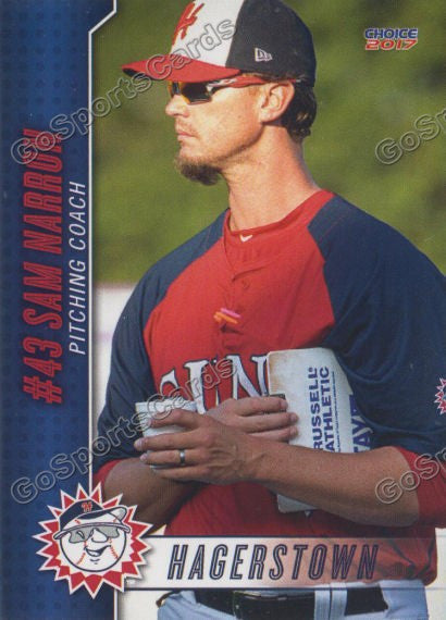 2017 Hagerstown Suns Sam Narron