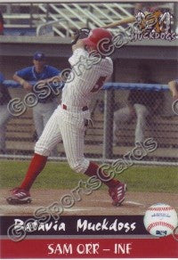 2004 Batavia MuckDogs Sam Orr
