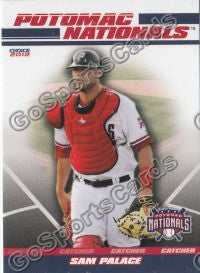 2012 Potomac Nationals Sam Palace