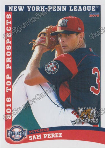 2016 New York Penn League Top Prospect NYPL Sam Perez
