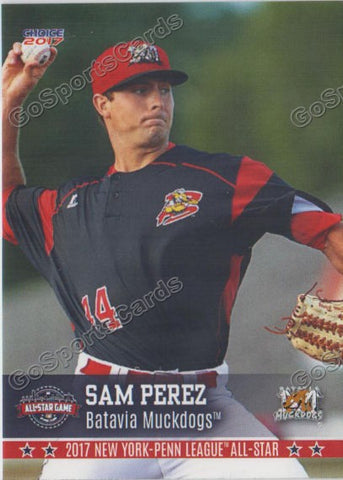 2017 New York Penn League All Star NYPL N Sam Perez