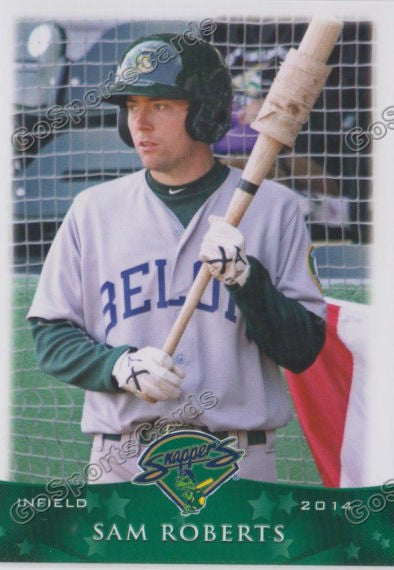 2014 Beloit Snappers Sam Roberts