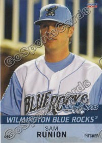 2012 Wilmington Blue Rocks Sam Runion