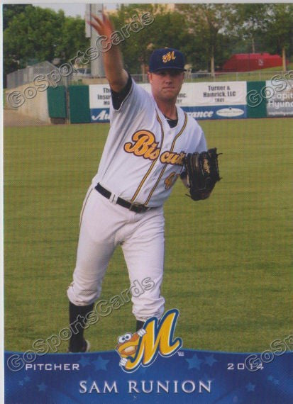 2014 Montgomery Biscuits Sam Runion