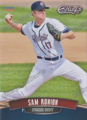 2016 Syracuse Chiefs Sam Runion