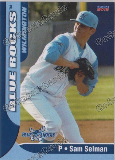 2013 Wilmington Blue Rocks Sam Selman