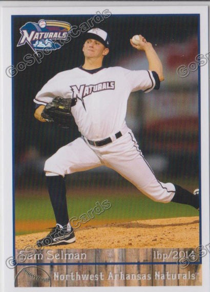 2014 Northwest Arkansas Naturals Sam Selman