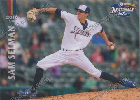 2016 Northwest Arkansas Naturals Sam Selman