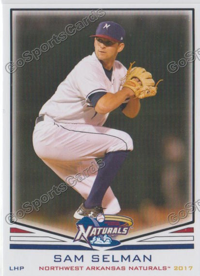 2017 Northwest Arkansas Naturals Sam Selman