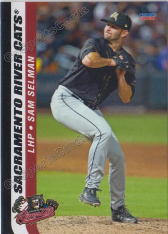 2021 Sacramento River Cats Sam Selman