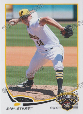 2016 Bradenton Marauders Sam Street