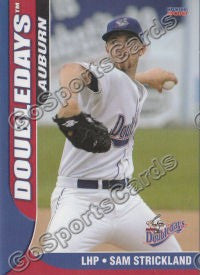 2010 Auburn Doubledays Sam Strickland