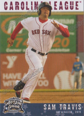 2015 Carolina League All Star Sam Travis