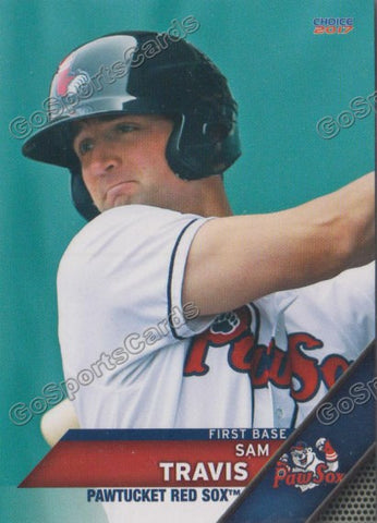 2017 Pawtucket Red Sox Sam Travis
