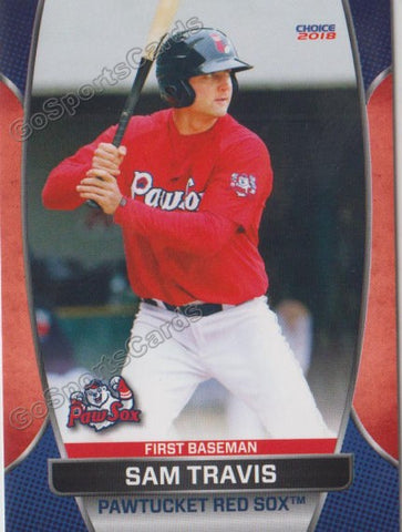 2018 Pawtucket Red Sox Sam Travis