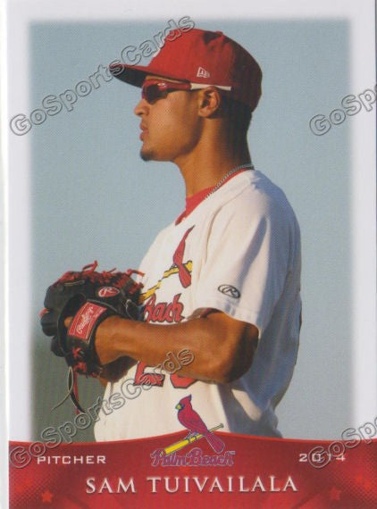 2014 Palm Beach Cardinals Sam Tuivailala
