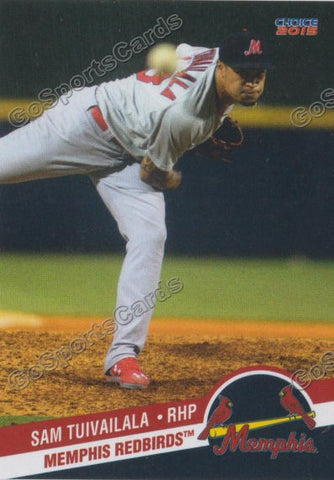 2015 Memphis Redbirds Sam Tuivailala
