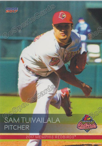 2017 Memphis Redbirds Sam Tuivailala