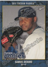 2011 Tucson Padres Samuel Deduno